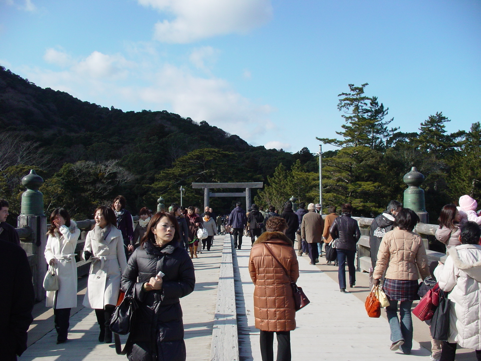 伊勢神宮内宮の宇治橋